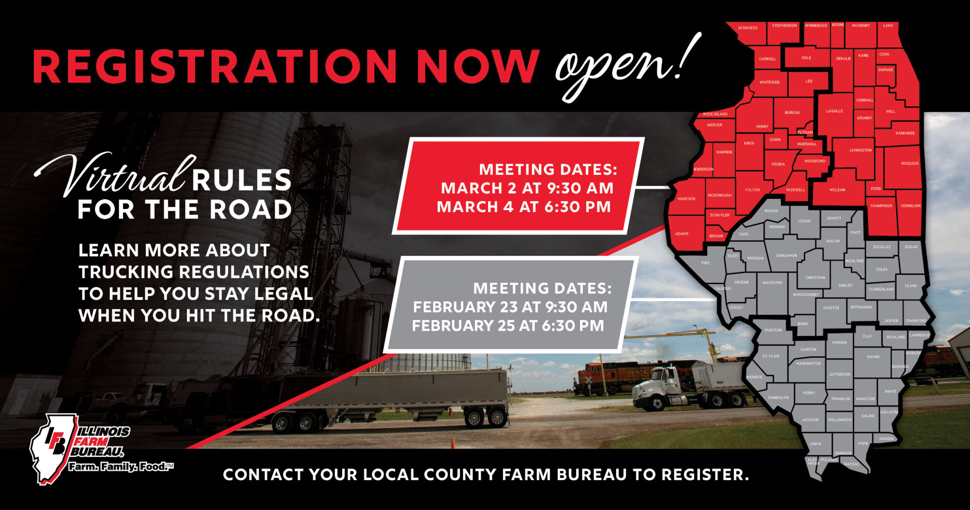 Rules for the Road seminars scheduled
